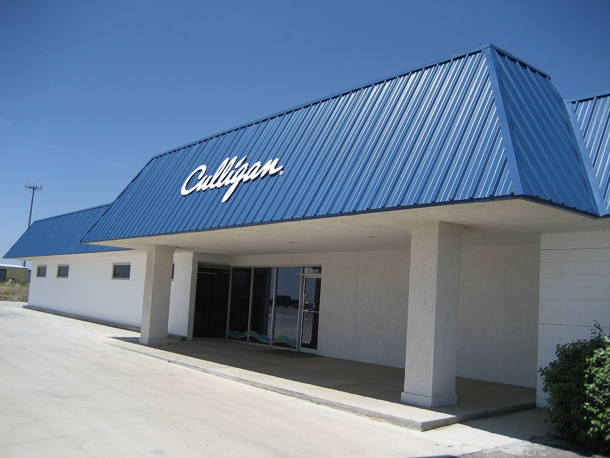 Culligan commercial storefront